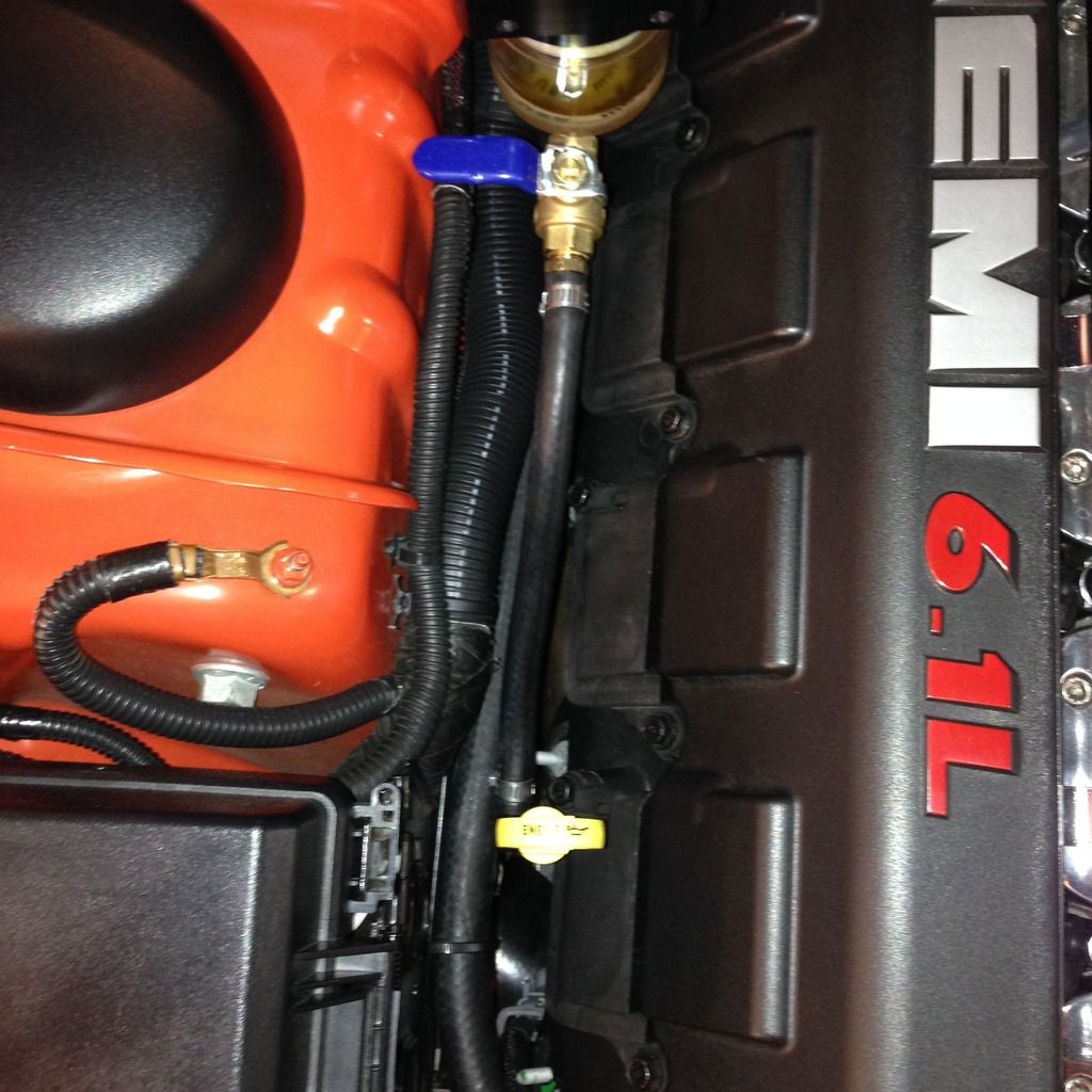 My DIY "Easy Drain" Catch Can Dodge Challenger Forum